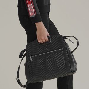 Maje Leather Cross Body & Top Handle Bag